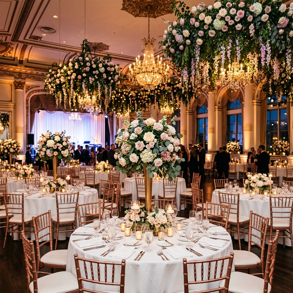 Function floral decoration